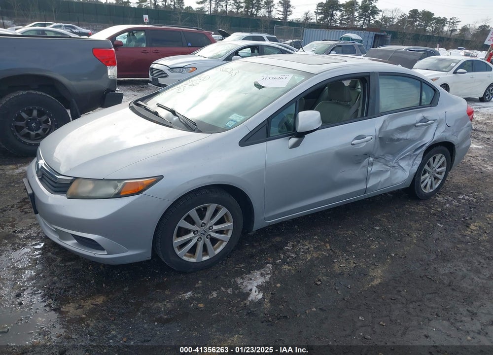 2012 HONDA CIVIC SDN VIN: 2HGFB2F94CH539728