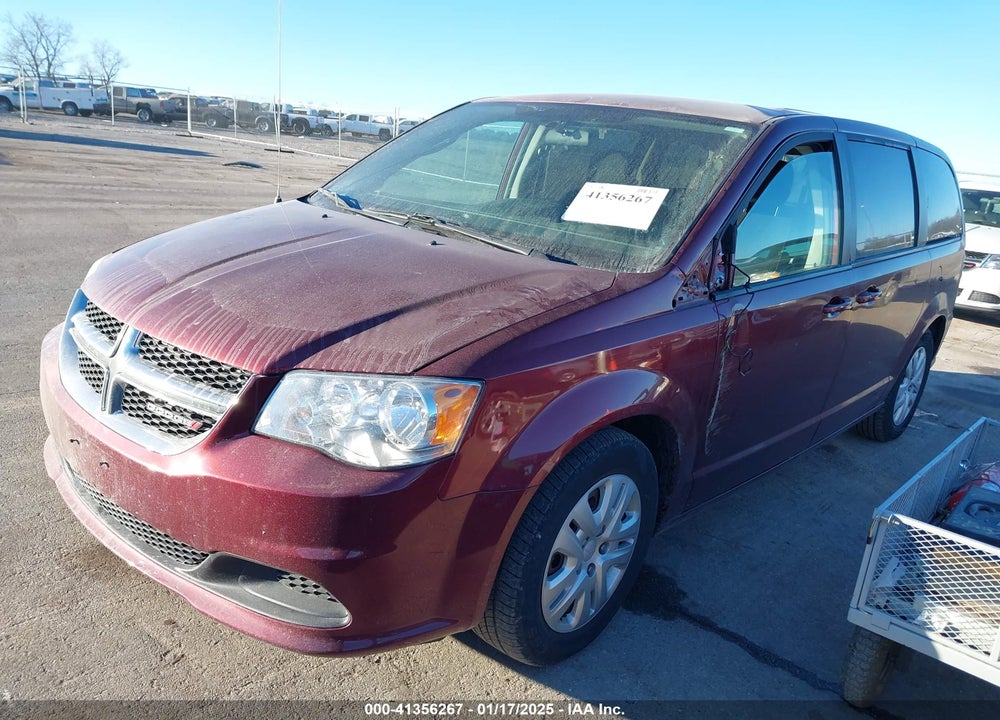 2018 DODGE GRAND CARAVAN SE VIN: 2C4RDGBG1JR133744