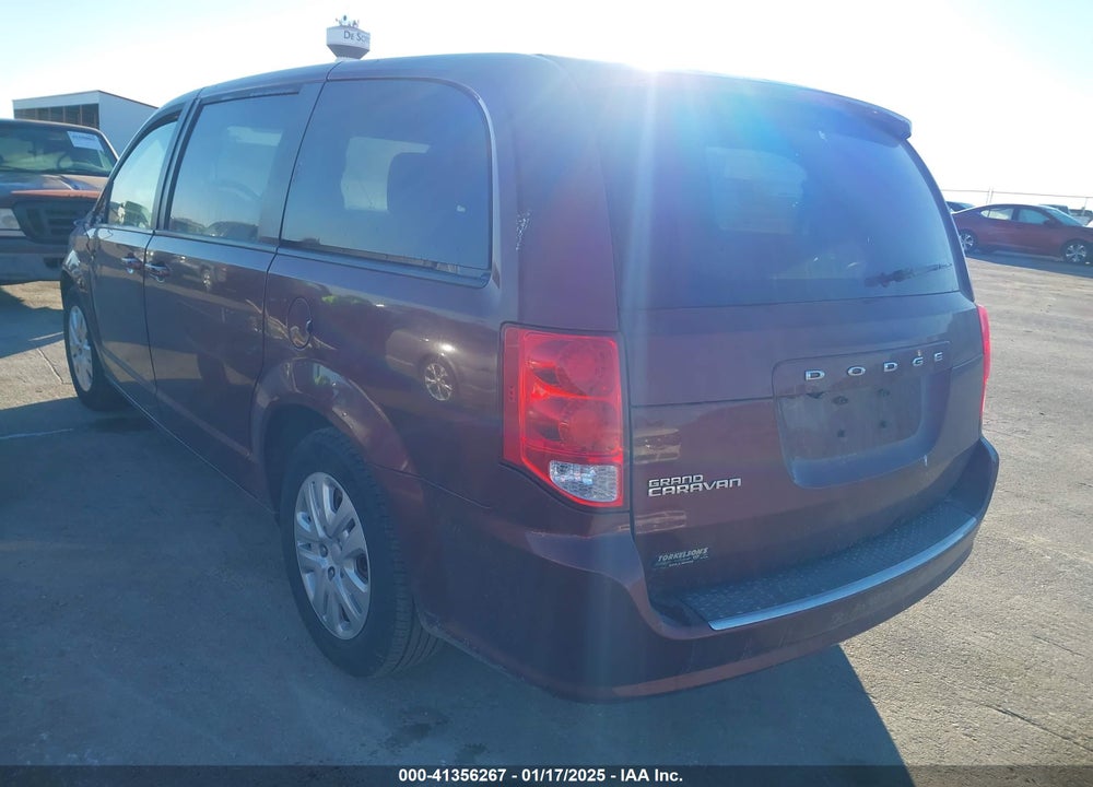 2018 DODGE GRAND CARAVAN SE VIN: 2C4RDGBG1JR133744