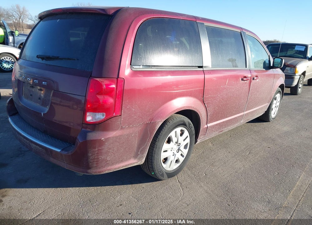 2018 DODGE GRAND CARAVAN SE VIN: 2C4RDGBG1JR133744