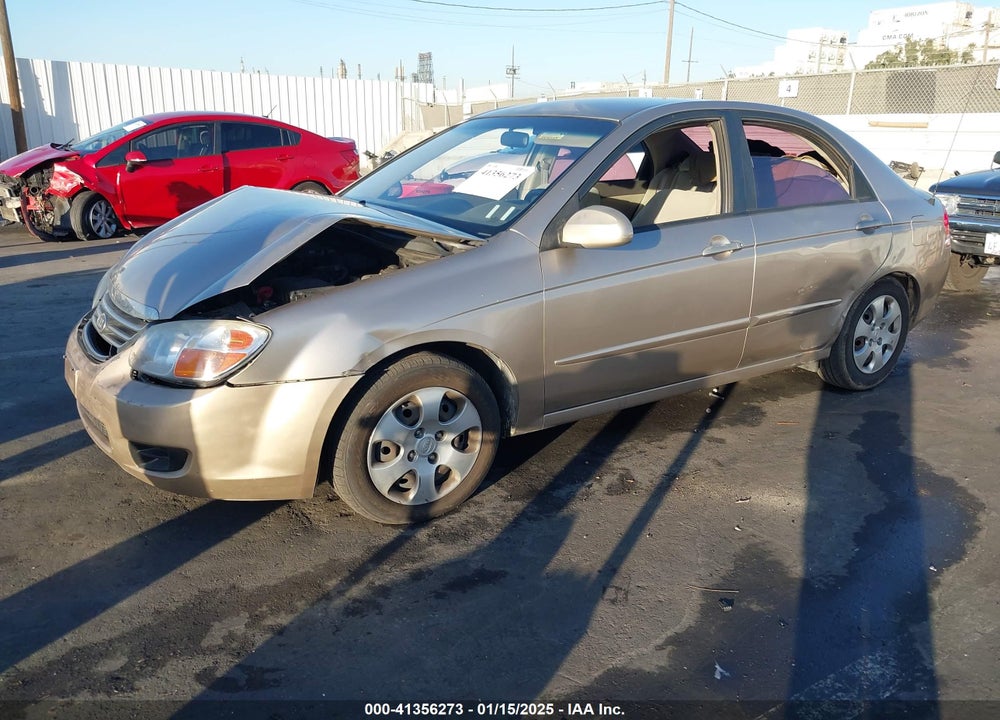 2008 KIA SPECTRA EX VIN: KNAFE122X85583009