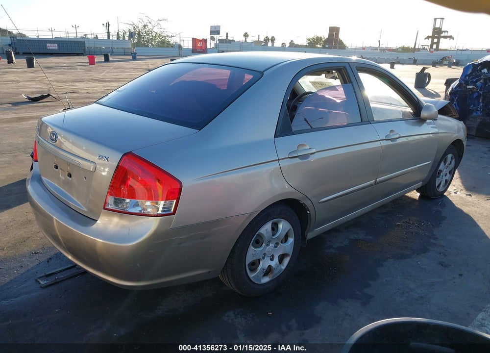 2008 KIA SPECTRA EX VIN: KNAFE122X85583009