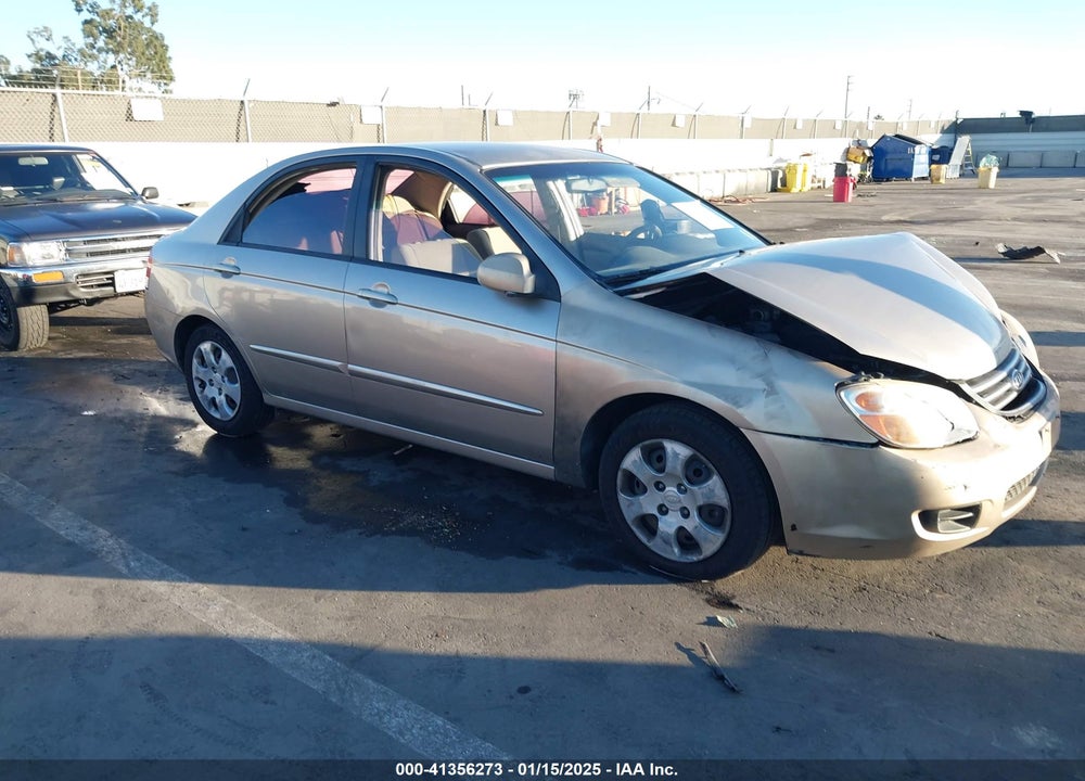 2008 KIA SPECTRA EX VIN: KNAFE122X85583009