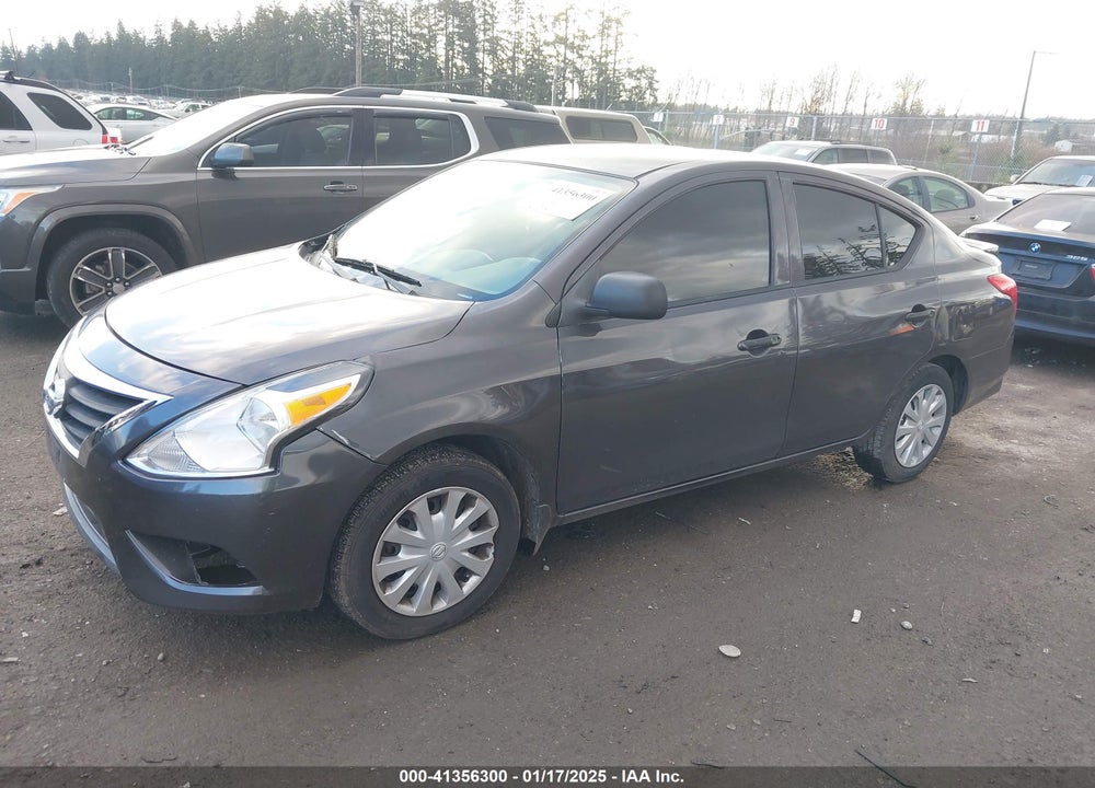 2015 NISSAN VERSA 1.6 S+ VIN: 3N1CN7AP0FL847389