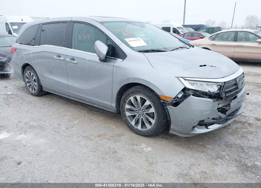 2022 HONDA ODYSSEY EX-L VIN: 5FNRL6H79NB020792