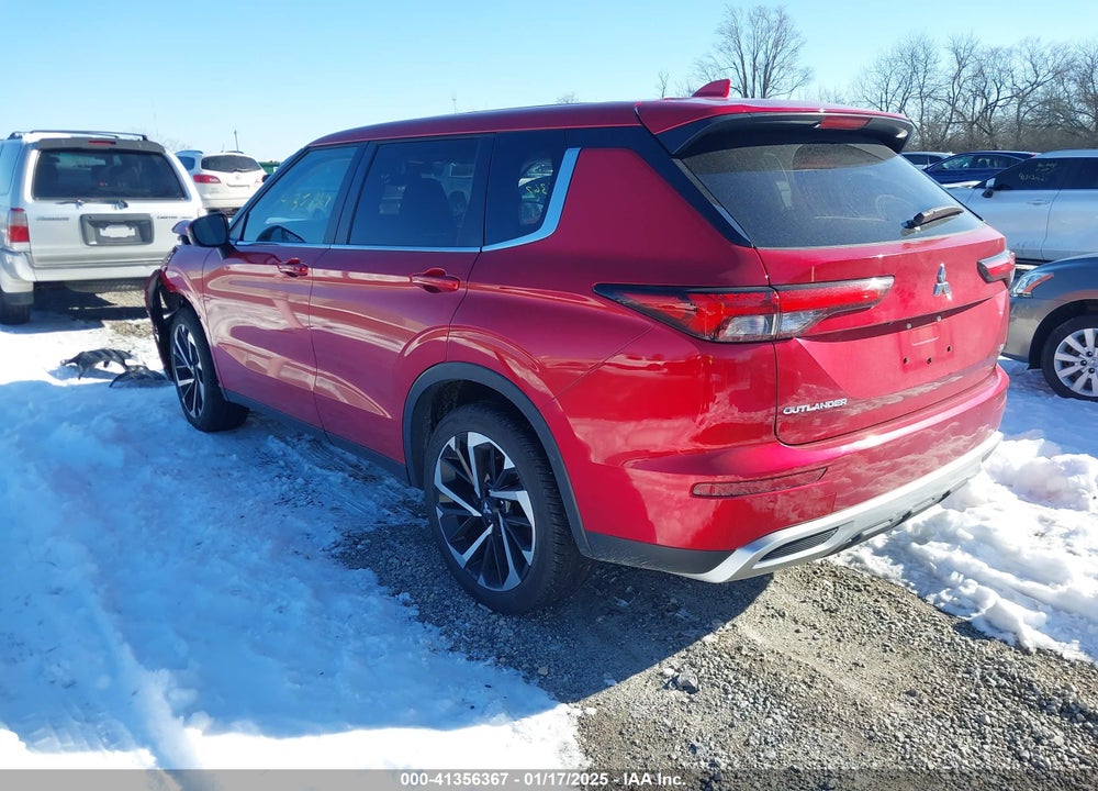 2024 MITSUBISHI OUTLANDER SE 2.5 2WD/SE BLACK EDITION S-AWC/SE BLACK EDITION W/PANO ROOF S-AWC VIN: JA4J3VA80RZ036433