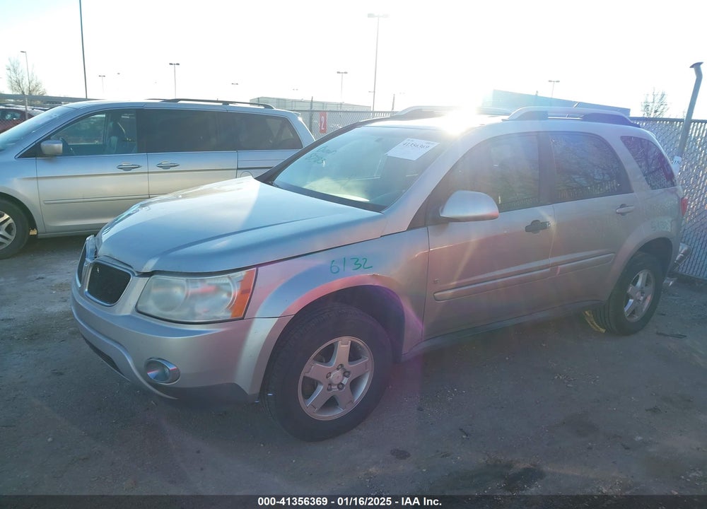 2007 PONTIAC TORRENT VIN: 2CKDL63F376238687