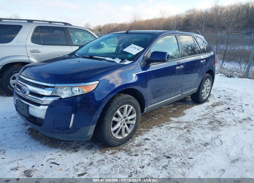 2011 FORD EDGE SEL VIN: 2FMDK4JC7BBA74895