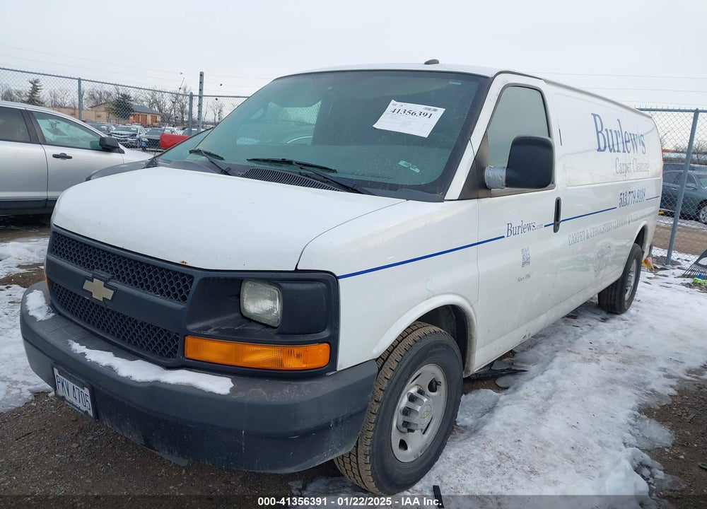 2013 CHEVROLET EXPRESS 2500 WORK VAN VIN: 1GCWGGFA3D1108689