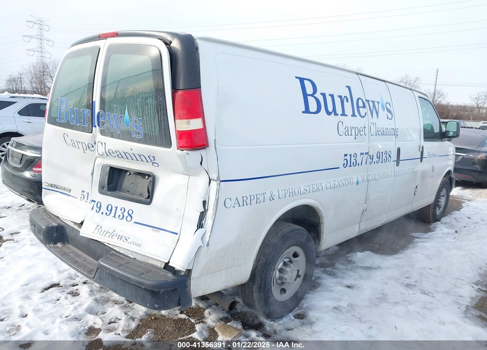 2013 CHEVROLET EXPRESS 2500 WORK VAN VIN: 1GCWGGFA3D1108689