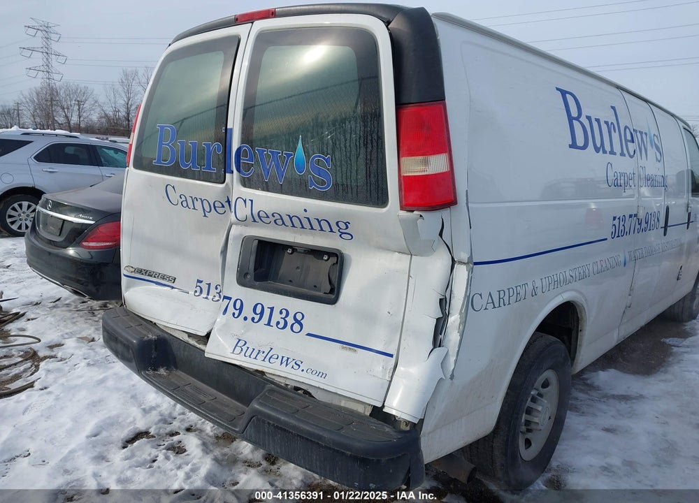 2013 CHEVROLET EXPRESS 2500 WORK VAN VIN: 1GCWGGFA3D1108689