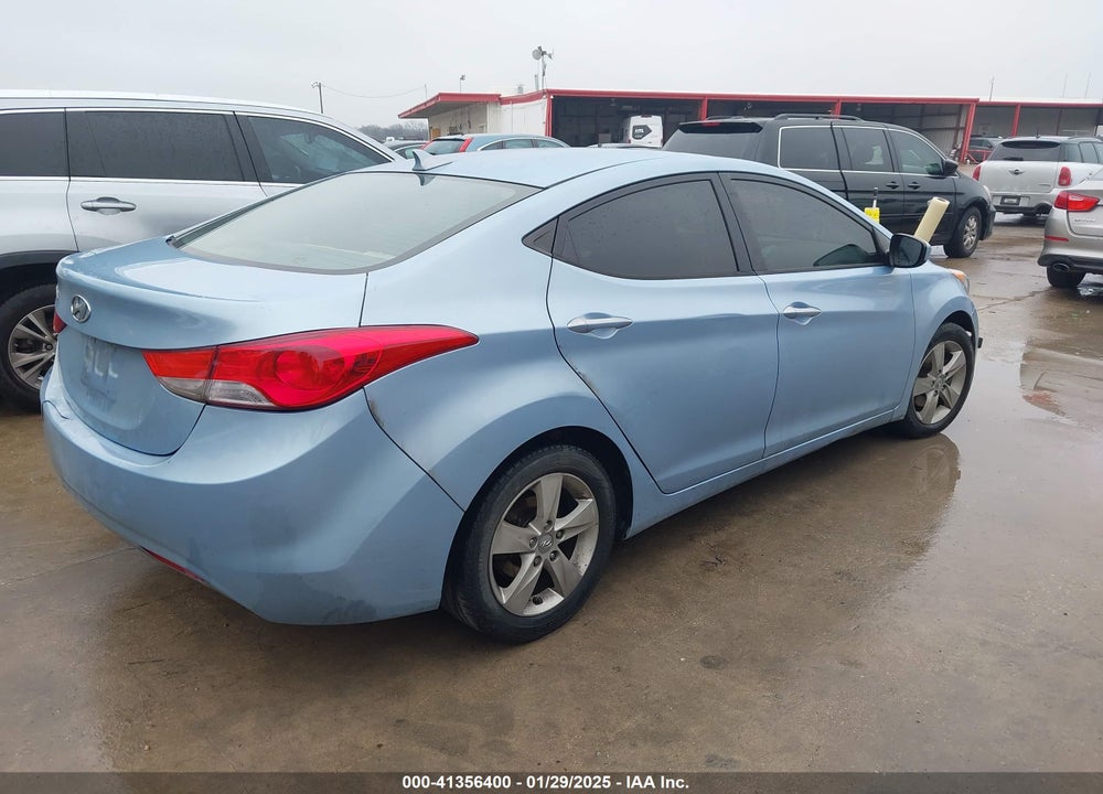2013 HYUNDAI ELANTRA GLS VIN: KMHDH4AE4DU530770