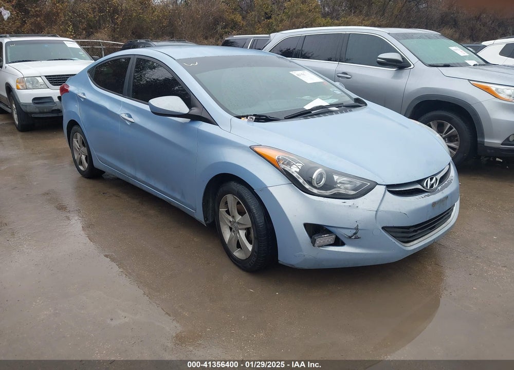 2013 HYUNDAI ELANTRA GLS VIN: KMHDH4AE4DU530770