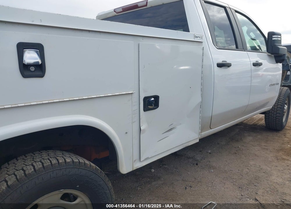 2021 CHEVROLET SILVERADO 2500HD 4WD DOUBLE CAB LONG BED WT VIN: 1GB2YLE79MF186265
