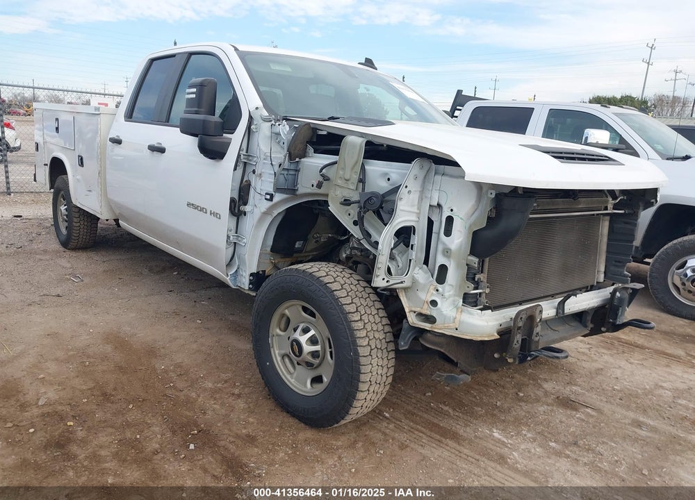 2021 CHEVROLET SILVERADO 2500HD 4WD DOUBLE CAB LONG BED WT VIN: 1GB2YLE79MF186265