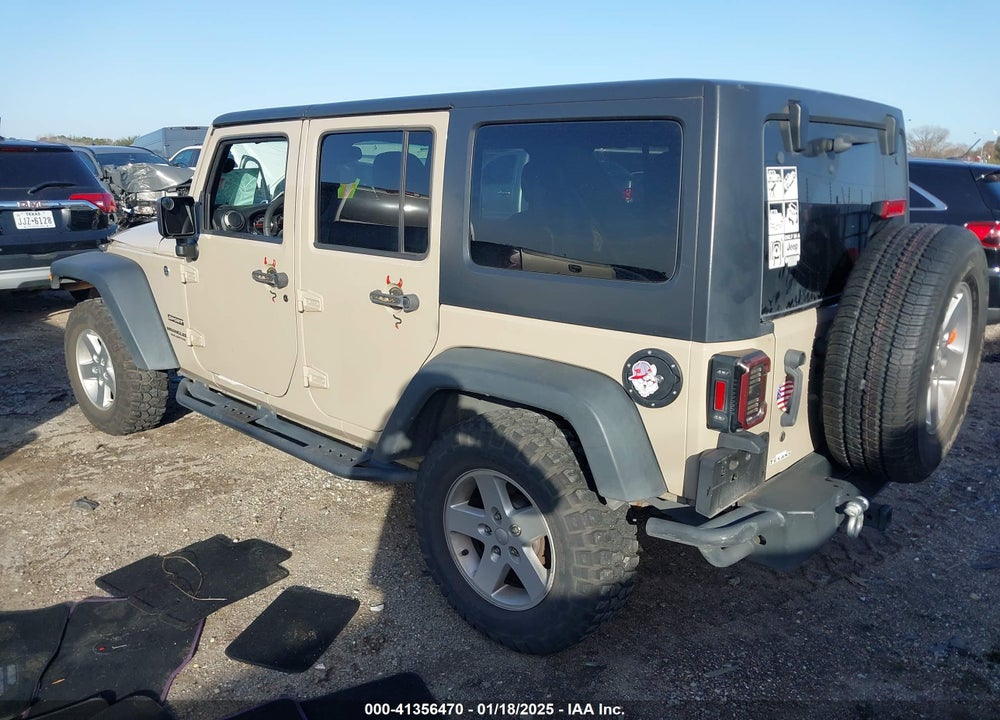 2016 JEEP WRANGLER UNLIMITED SPORT VIN: 1C4HJWDG9GL316984