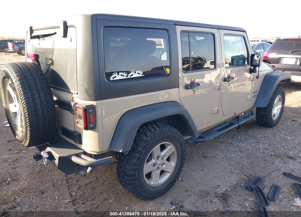 2016 JEEP WRANGLER UNLIMITED SPORT VIN: 1C4HJWDG9GL316984