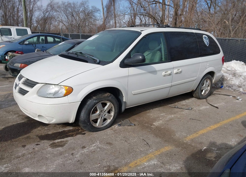 2005 DODGE GRAND CARAVAN SXT VIN: 2D8GP44L35R117916