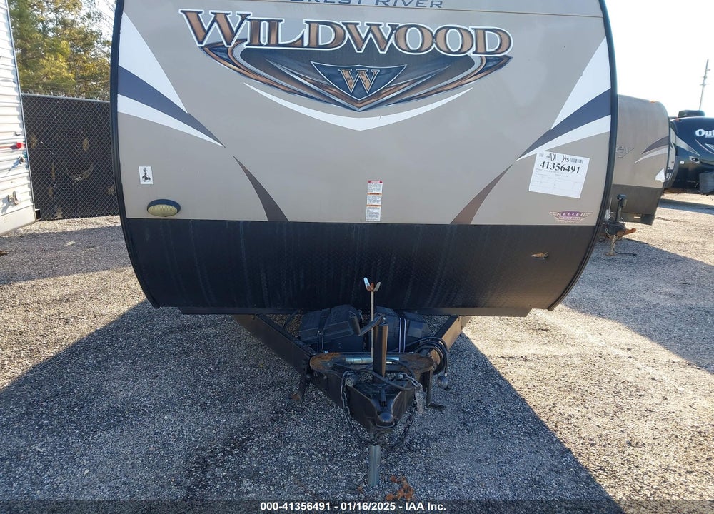 2017 FOREST RIVER TRAVEL TRAILER VIN: 4X4TWDC28HA261117