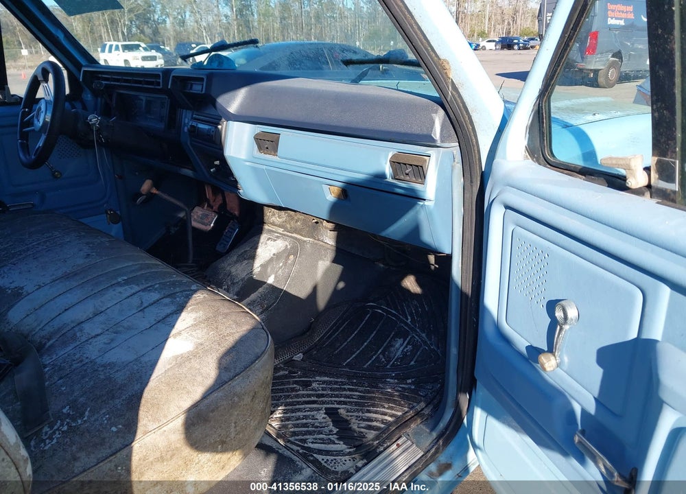 1981 FORD BRONCO U100 VIN: 1FMDU15F6BLA65294