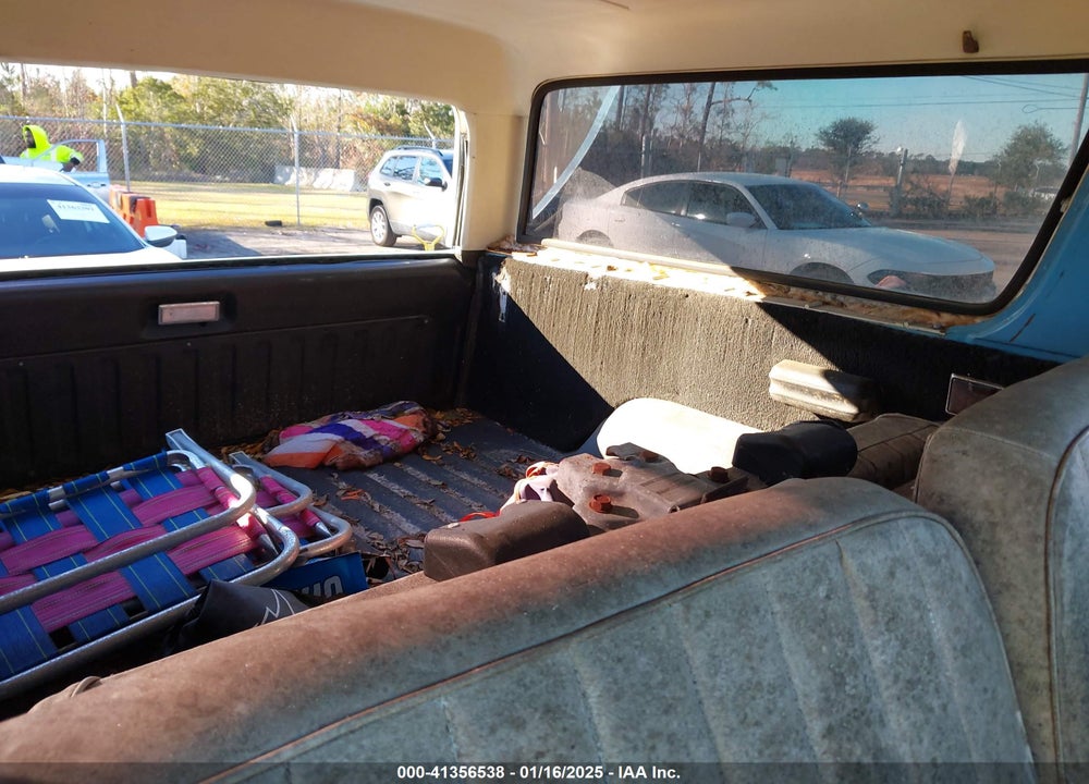 1981 FORD BRONCO U100 VIN: 1FMDU15F6BLA65294