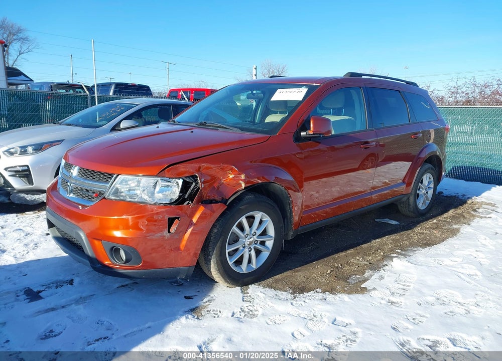 2014 DODGE JOURNEY VIN: 3C4PDCBGXET144213