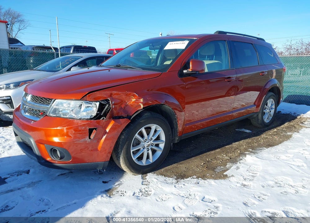 2014 DODGE JOURNEY VIN: 3C4PDCBGXET144213