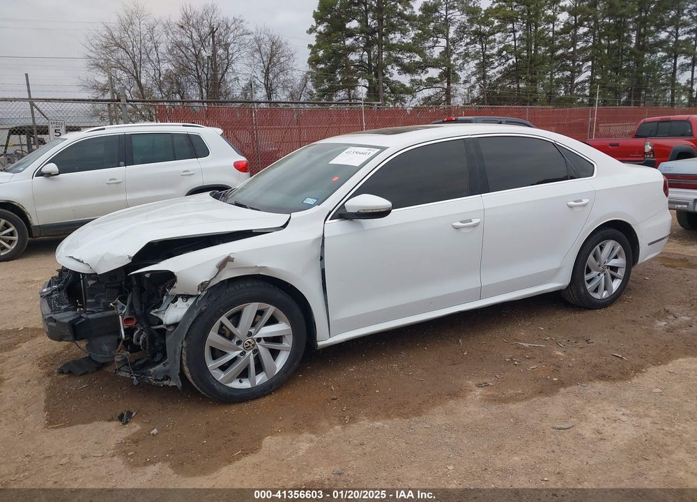 2018 VOLKSWAGEN PASSAT VIN: 1VWBA7A34JC041316
