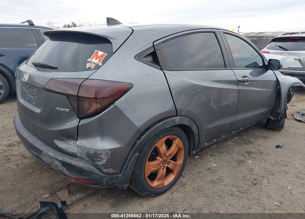 2017 HONDA HR-V LX VIN: 3CZRU6H37HG706199