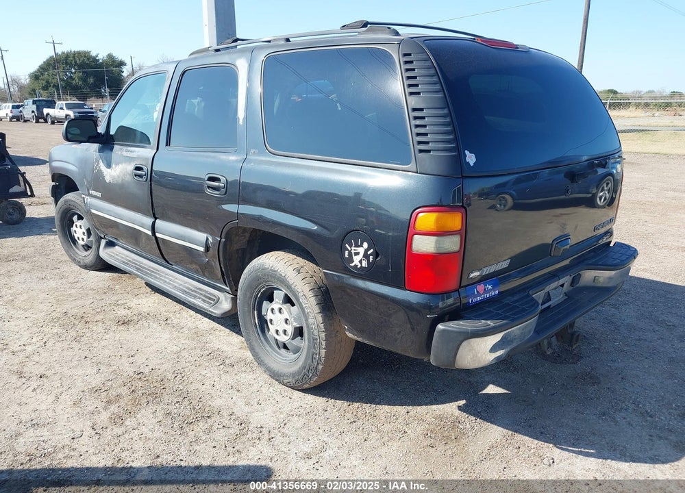 2003 CHEVROLET TAHOE LT VIN: 1GNEC13Z33R166971
