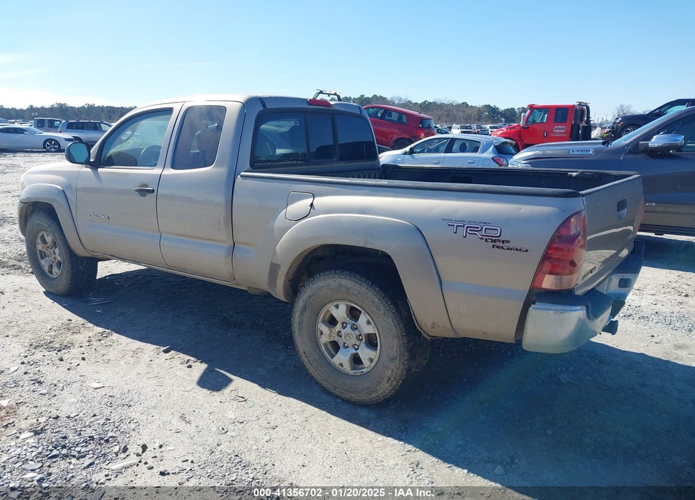 2005 TOYOTA TACOMA ACCESS CAB VIN: 5TEUU42N95Z126287
