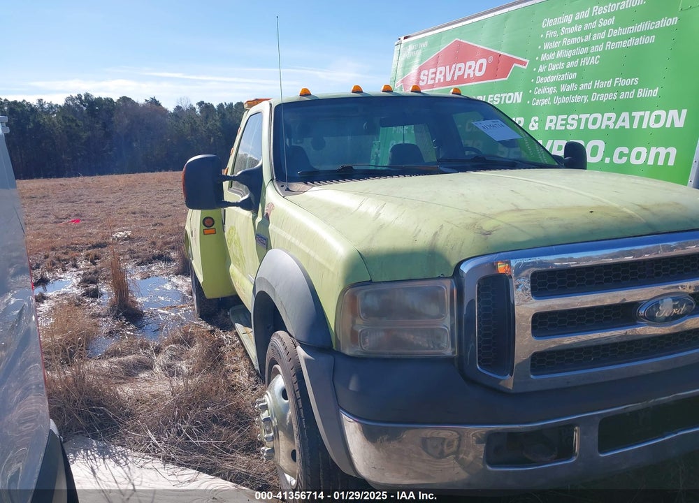 2006 FORD F-450 CHASSIS VIN: 1FDXF46P36EC50820