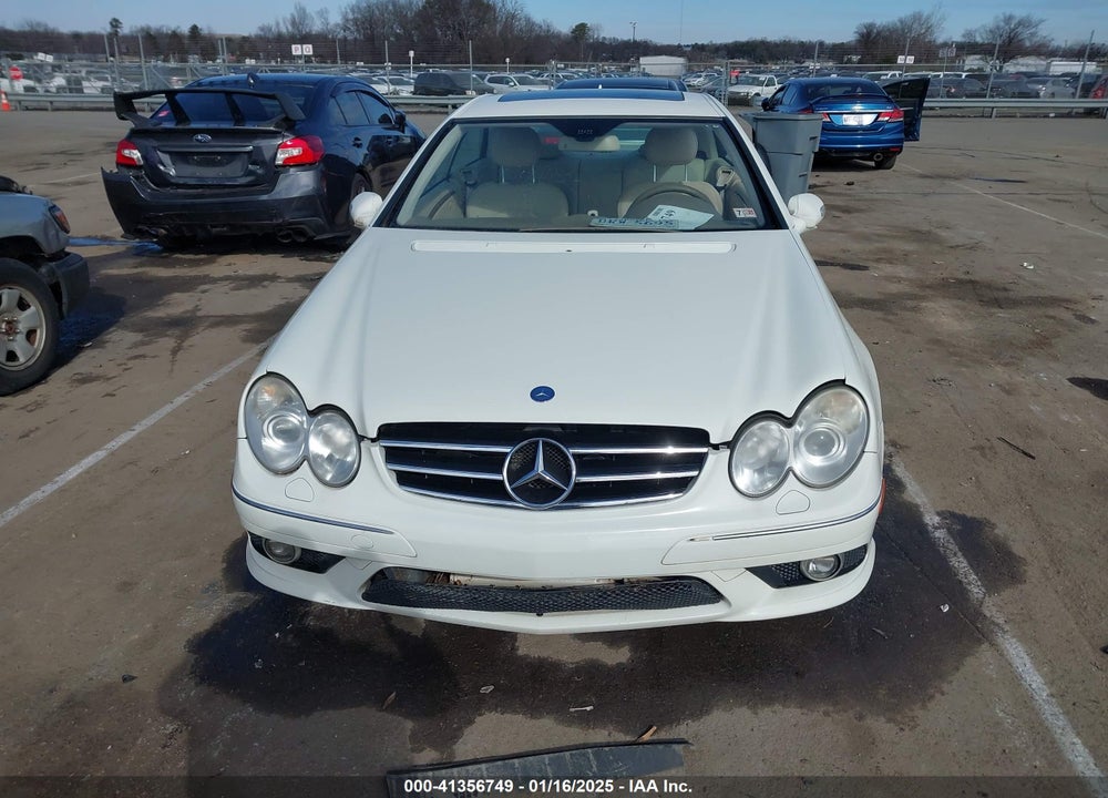 2009 MERCEDES-BENZ CLK 550 VIN: WDBTJ72H29F266229