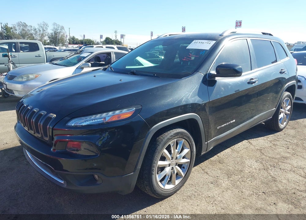 2016 JEEP CHEROKEE LIMITED VIN: 1C4PJLDB1GW350351