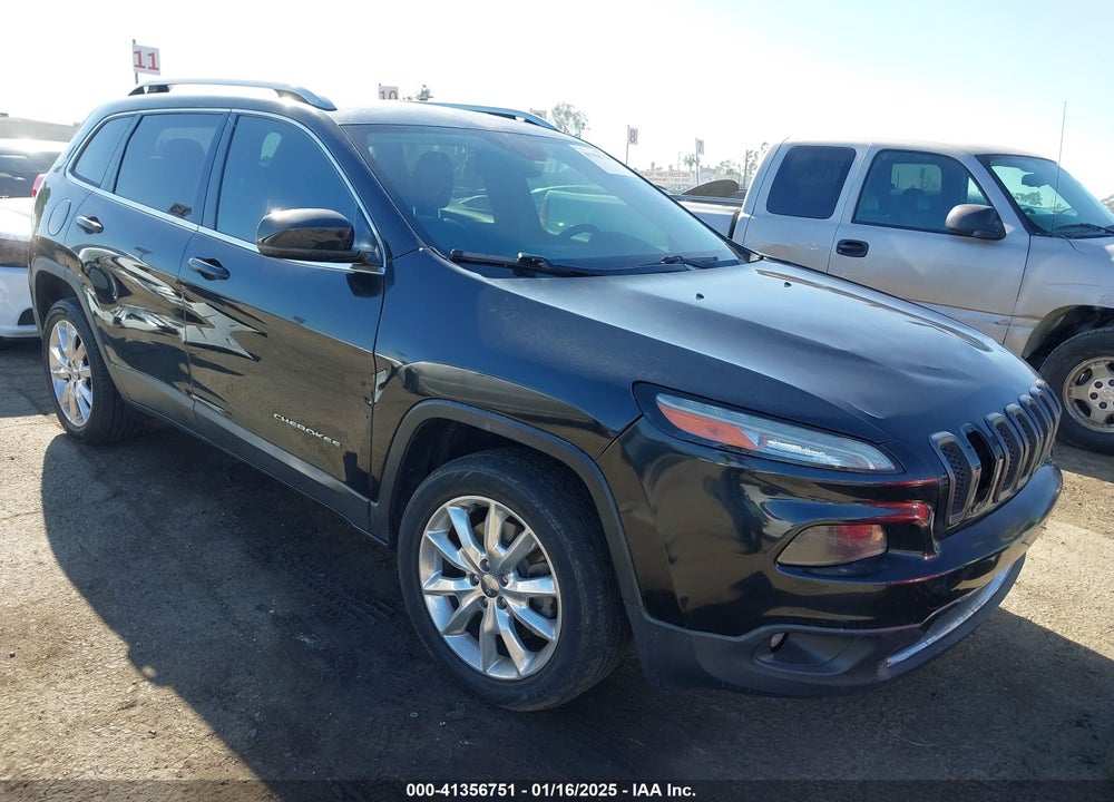 2016 JEEP CHEROKEE LIMITED VIN: 1C4PJLDB1GW350351