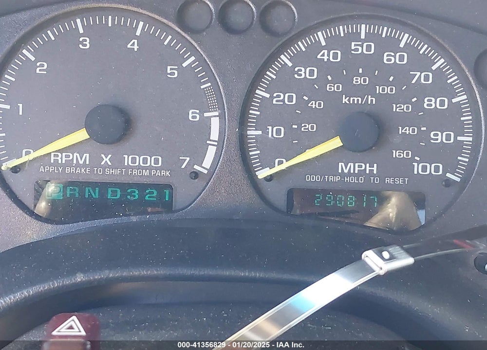 1999 CHEVROLET S-10 LS VIN: 1GCCS1442XK130788