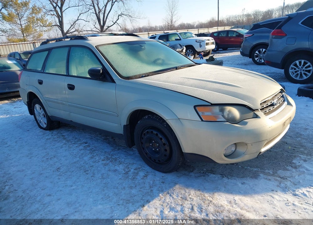 2005 SUBARU OUTBACK 2.5I VIN: 4S4BP61C557346183