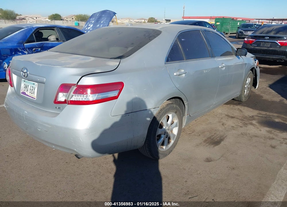 2011 TOYOTA CAMRY LE VIN: 4T1BF3EK8BU768948