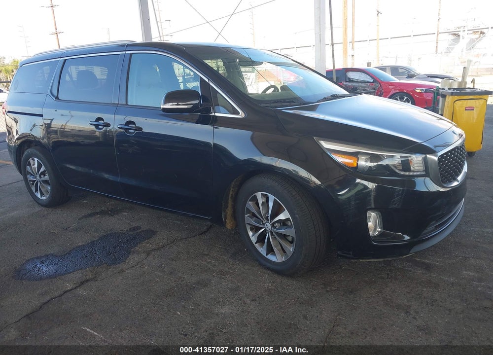2018 KIA SEDONA SX VIN: KNDMC5C14J6374295