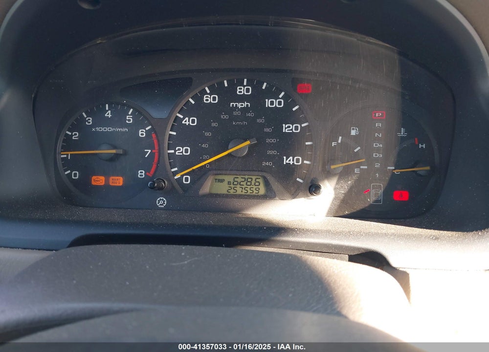 2001 HONDA ACCORD 3.0 EX VIN: 1HGCG16591A075228