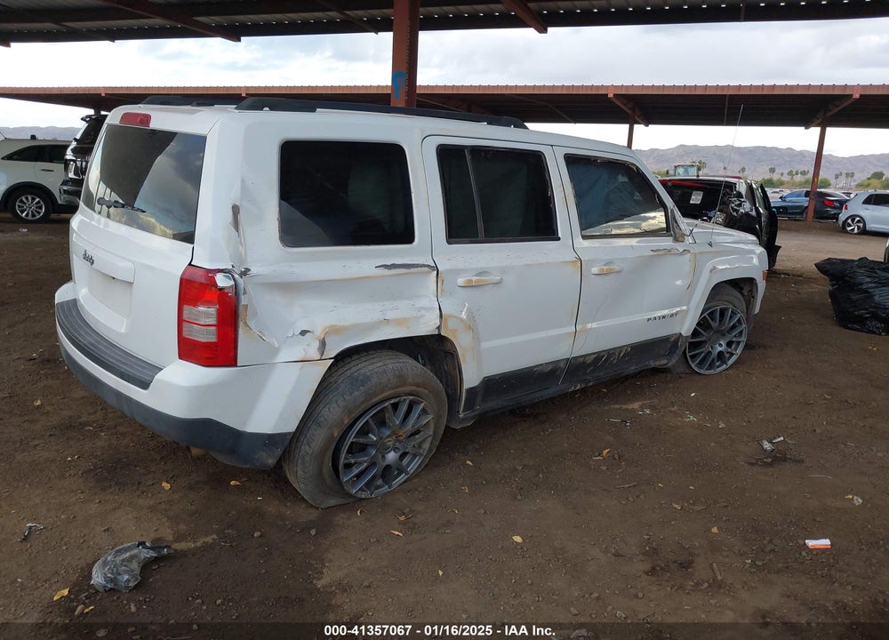 2016 JEEP PATRIOT SPORT VIN: 1C4NJPBA1GD588902