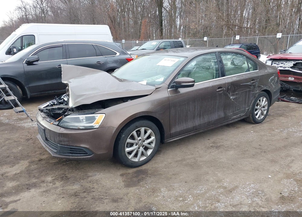 2014 VOLKSWAGEN JETTA VIN: 3VWD17AJ8EM240302