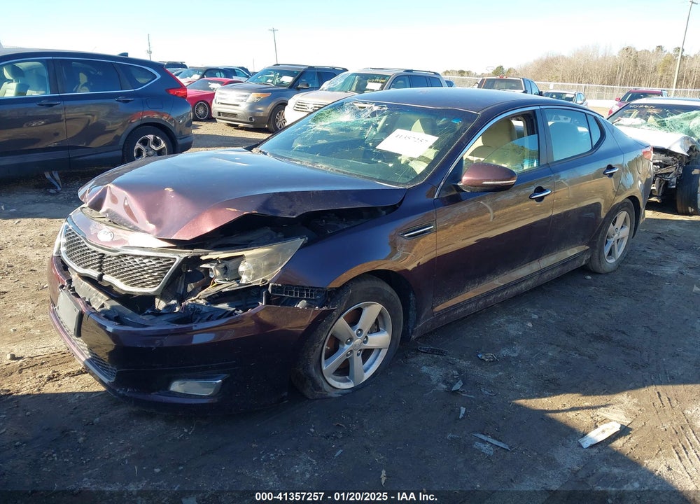 2014 KIA OPTIMA VIN: 5XXGM4A70EG280613