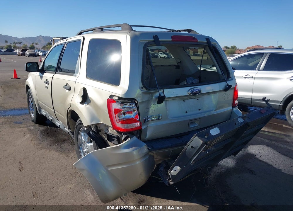 2010 FORD ESCAPE XLT VIN: 1FMCU9D7XAKC22429