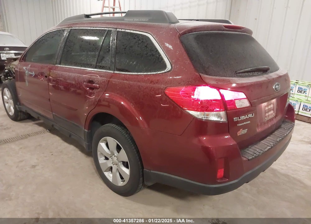 2011 SUBARU OUTBACK 2.5I PREMIUM VIN: 4S4BRCCC2B3443950