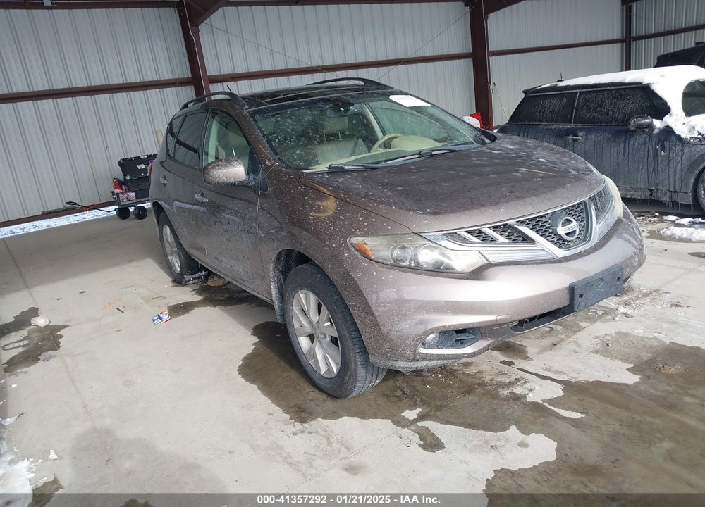 2012 NISSAN MURANO SL VIN: JN8AZ1MWXCW200453