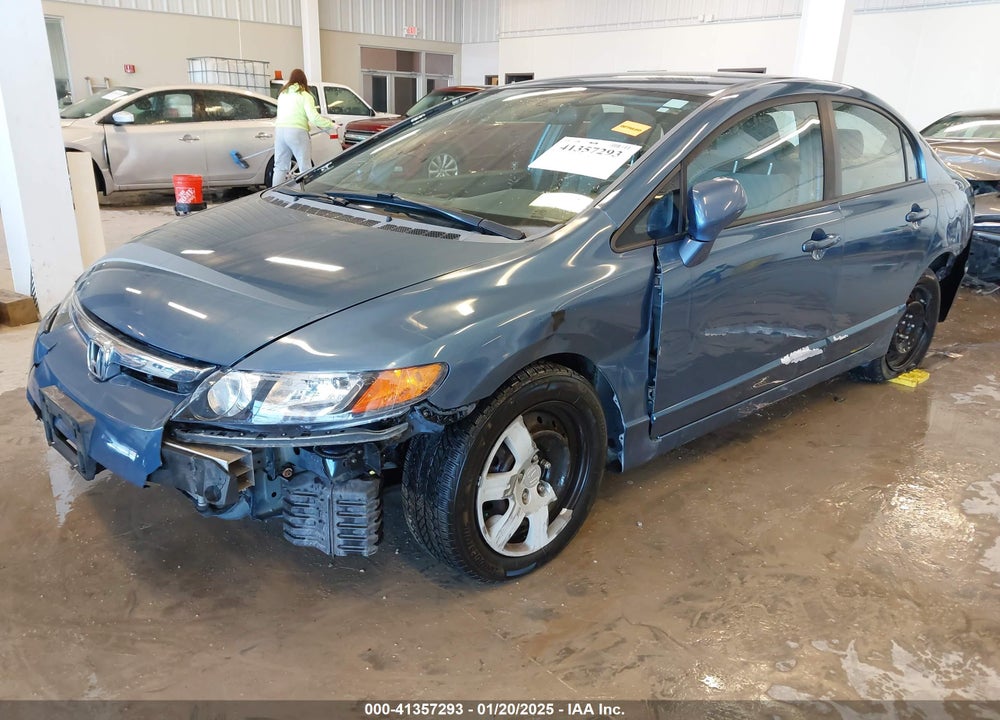 2008 HONDA CIVIC LX VIN: 1HGFA165X8L069158