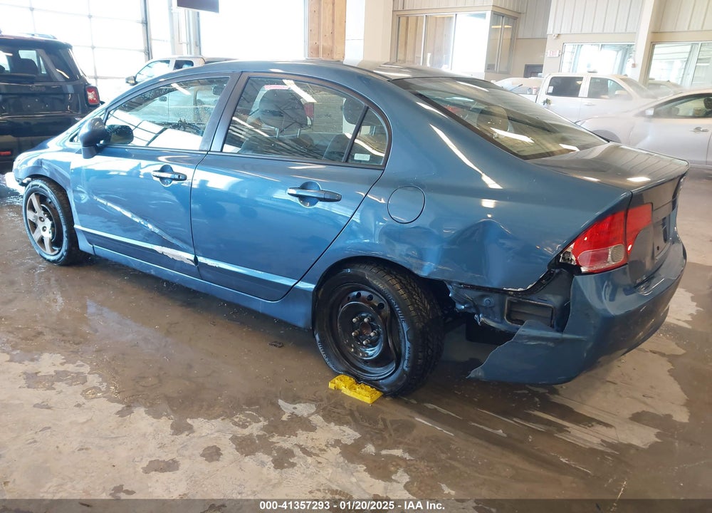 2008 HONDA CIVIC LX VIN: 1HGFA165X8L069158