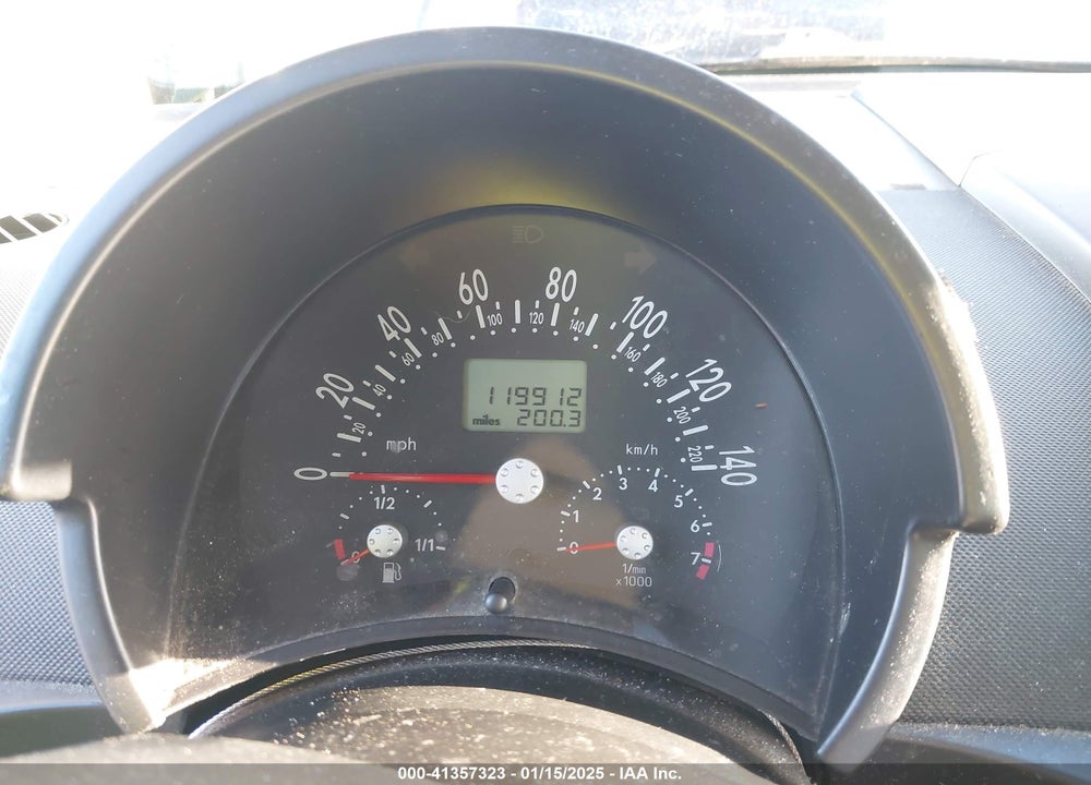2003 VOLKSWAGEN NEW BEETLE GL VIN: 3VWBK21C73M407853