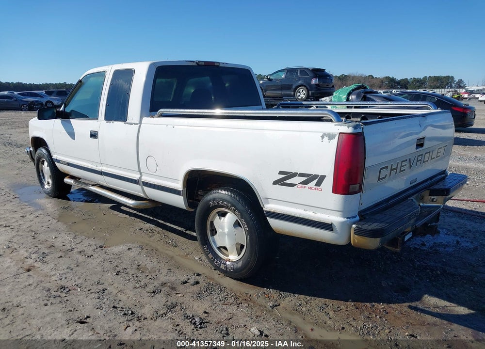 1997 CHEVROLET K1500 FLEETSIDE VIN: 2GCEK19RXV1125719